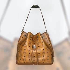 (MT288) MCM Visetos Drawstring Bag